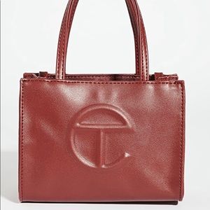 Telfar Small Shopper, In Oxblood. Brand New!